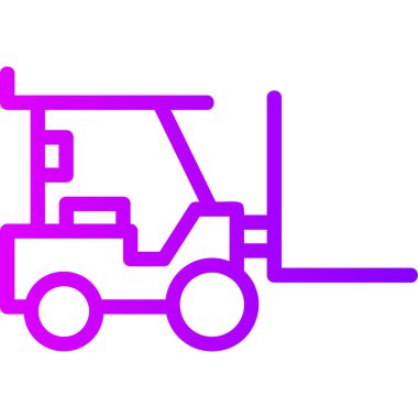 Kazı simgesi vektör illüstrasyonu