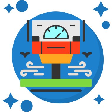 Saatin vektör illüstrasyonu