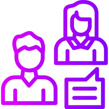 iş adamları simgesi vektör illüstrasyonu