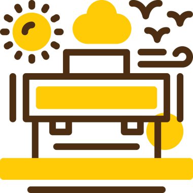 Kahve. Web simgesi basit illüstrasyon