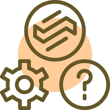 Ayarlama. Web simgesi basit illüstrasyon