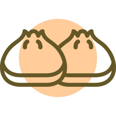 iki renkli yumurta, Paskalya konsepti, beyaz zemin üzerinde ana tabela işareti, mobil konsept ve web tasarımı için tasarım tarzı işareti