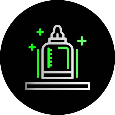 Bir b simgesinin vektör illüstrasyonu