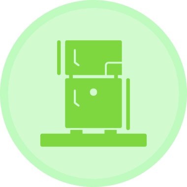 Modern simgenin vektör illüstrasyonu