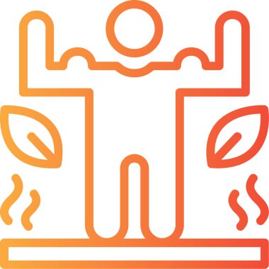 Üzerinde bitki olan takım elbiseli bir kadının vektör çizimi