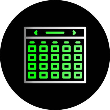 bilgisayar görüntüleme simgesi, vektör illüstrasyonu