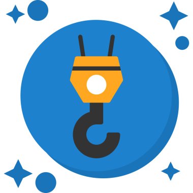 Robot simgesinin vektör illüstrasyonu