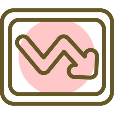 ok simgesi vektör illüstrasyonu