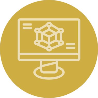 seo modern simgesinin vektör illüstrasyonu