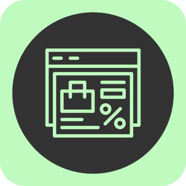 Vektör seo simgesi illüstrasyonu