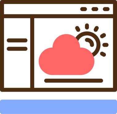 bulut sunucu simgesi