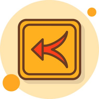 ok simgesi vektör illüstrasyonu