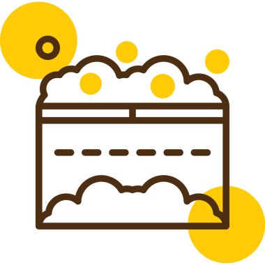 kek web simgesi vektör illüstrasyonu