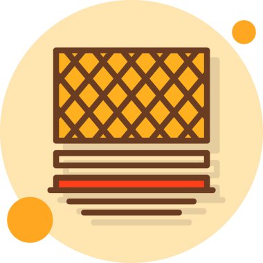 Kitap. Web simgesi basit illüstrasyon