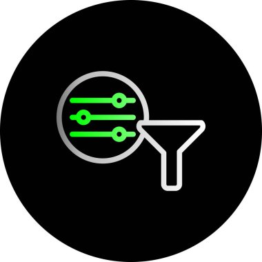 seo modern simgesinin vektör illüstrasyonu