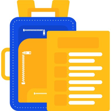 Dosya. Web simgesi basit illüstrasyon