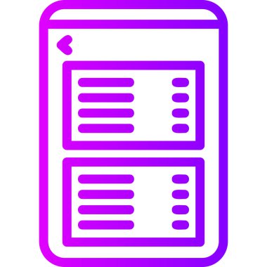 Kitap ikonu. modern vektör illüstrasyonu, tasarım ve ağ sanatı