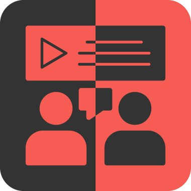 İş ve finans simgesinin vektör illüstrasyonu