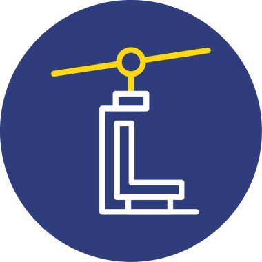 Modern b 'nin vektör illüstrasyonu eksik simgesi