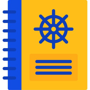 Gemi. Web simgesi basit illüstrasyon