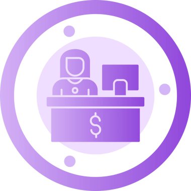 iş simgesi vektör illüstrasyonu