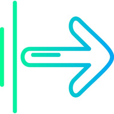 ok yönü simgesi doldurulmuş - taslak biçimi