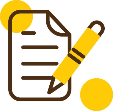 Kalem yazıyorum. Web simgesi