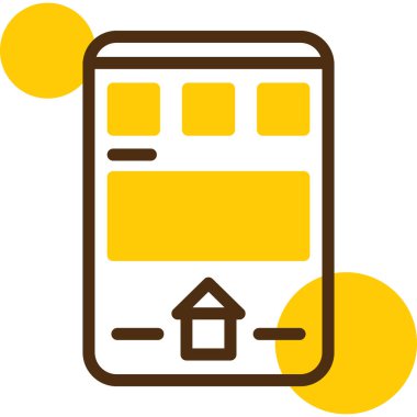 Web simgesi vektör illüstrasyonu