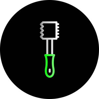 tornavida ikonu vektör çizimi