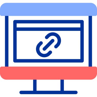 seo modern simgesinin vektör illüstrasyonu