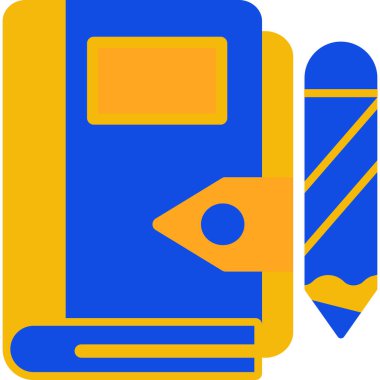 Not defteri. Web simgesi basit illüstrasyon