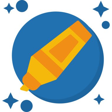 Kalem simgesi. vektör.