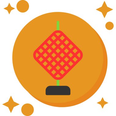 Mum simgesi vektör illüstrasyonu