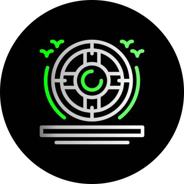 seo modern simgesinin vektör illüstrasyonu