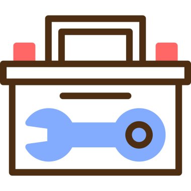 kutu simgesi, vektör illüstrasyonu