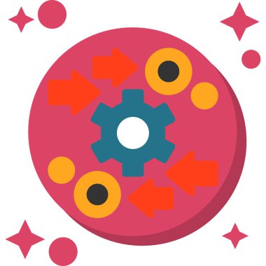 seo modern simgesinin vektör illüstrasyonu