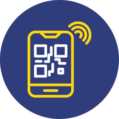 Vektör akıllı telefon simgesi illüstrasyonu