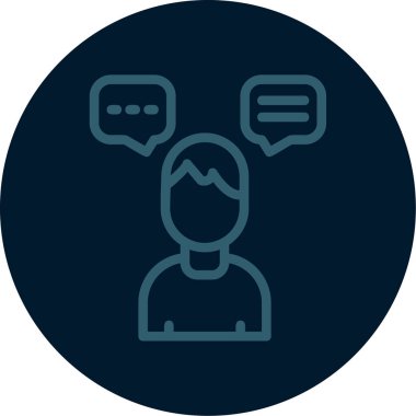 Müşteri hizmetleri, destek simgesi, vektör tasarımı