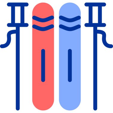 Klima Ağı simgesi basit bir illüstrasyon