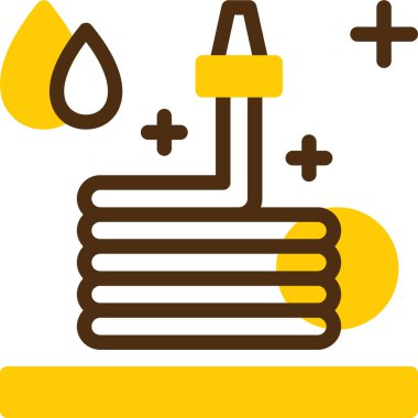 Bırakma enerji simgesi doldurulmuş - özet biçimi