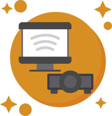 Wifi simgesi, vektör illüstrasyonu