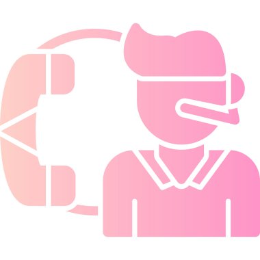 kadın avatar simgesi vektör illüstrasyonu