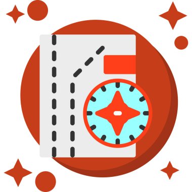 Saat simgesi, vektör illüstrasyonu beyaz arkaplanda izole edildi