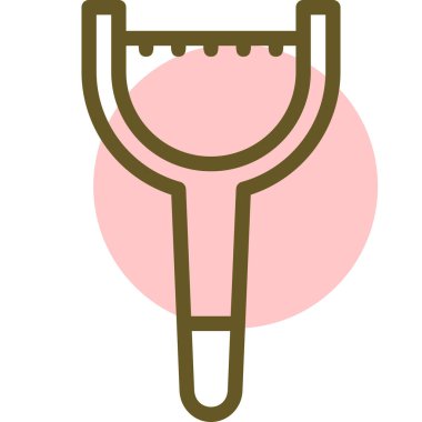 Modern simgenin vektör illüstrasyonu