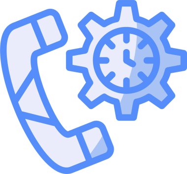 Doldurulmuş dış hat biçiminde telefon telefon simgesi ara