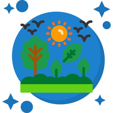 Düz dizaynlı Cadılar Bayramı balkabağı simgesi beyaz arkaplanda izole