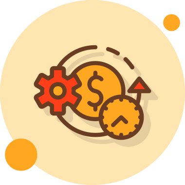 Para değişimi. Basit illüstrasyon