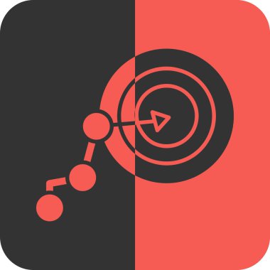 seo modern simgesinin vektör illüstrasyonu