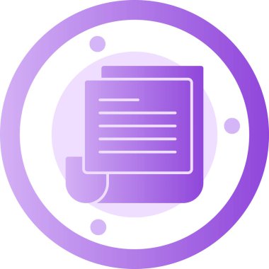 Modern bir simge tasarımının vektör illüstrasyonu