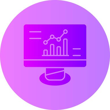 İş ve finans grafiklerinin vektör illüstrasyonu, finans kavramı